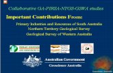 Collaborative GA-PIRSA-NTGS-GSWA studies with … · Collaborative GA-PIRSA-NTGS-GSWA studies with important contributions from: Primary Industries and Resources of South Aus 琀爀愀氀椀愀