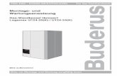 Montage- und Wartungsanweisung - de-documents.buderus…de-documents.buderus.com/download/pdf/file/72054500.pdf · Der Buderus Gas-Umlaufwasserheizer Logamax ... Raumtemperaturregler
