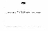 REPORT OF - APOLLO 13 REVIEW BOARD - Robert B. …large.stanford.edu/courses/2012/ph240/johnson1/apollo/... ·  · 2016-02-11transmitting the final Report of the Apollo 13 Review