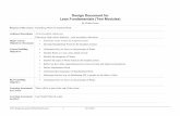 Design Document for Lean Fundamentals (Two Modules)€¦ ·  · 2016-10-15CBT_Design-Document_HPeace(Week5).docx 1 10/14/2016 Design Document for Lean Fundamentals (Two Modules)