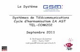 Le Système Systèmes de Télécommunications Cycle d ... · BCCH SCH FCCH RACH PCH AGCH SDCCH SACCH ... • Planning des fréquences ... • Identificateurs réseau (LAI,CI,BSIC)