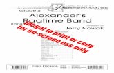 CARL FISCHER Symphonic Band Grade 5 Alexander’s Ragtime · PDF fileCARL FISCHER Symphonic Band FULL SCORE Alexander’s ... SPS55F — $15.00 Full Score ... Full Score Alexander’s