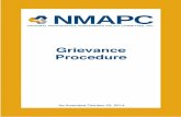 Grievance Procedure - NMAPC | National Maintenance ... · 1 As Amended October 23, 2014 NATIONAL MAINTENANCE AGREEMENTS POLICY COMMITTEE GRIEVANCE PROCEDURE Introduction The National