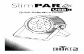 Quick Reference Guide - CHAUVET DJ · The SlimPAR™ Q6 USB Quick Reference Guide (QRG) ... Download the User Manual from ... Remove the blown fuse from the clip on the front of the