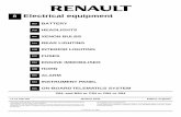 8 Electrical equipment - AMT GarageForum · 01/10/2005 · Mégane II - Section 8 Contents Page Mégane II - Section 8ContentsPage 80A BATTERY Battery : Removal - Reﬁtting 80A-1