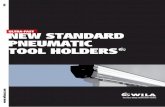 ULTRA-FAST NEW STANDARD PNEUMATIC TOOL … STANDARD PNEUMATIC TOOL HOLDERSŽ ULTRA-FAST ... WILA introduces New Standard Premium Tool Holders for top and bottom Tooling, ... with and