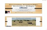 Deworming:Relationships, Resistance, Refugia · Risks for Helminths ... • Cows and nursing calves or yearlings in continuous grazing management • Well-formed manure pats • Mob
