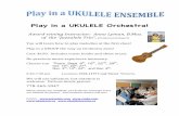 Play in a UKULELE Orchestra! - prshopper.com ·  · 2016-08-31Title: Microsoft Word - Uke-Orch-Classes-VICT-Sep2016.docx Created Date: 8/31/2016 6:34:24 AM