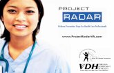 What is Project RADAR? - George Washington University is Project RADAR? Project RADAR is an initiative of Project RADAR is an initiative of VDHVDH’’ss Division Division of Injury