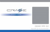 Gear MM 02 ITA - crase.com evolventimetri/Gear MM 02 ITA.pdf · indicate le classi di qualità corrispondenti secondo la normativa DIN 3962 · ISO 1328-1, vengono calcolati e visualizzati
