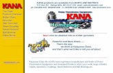 New! click for detailed info on KANA sprockets Powerful ... · *Motorcycle Chain *Bicycle Chain. Sprocket *ANSI & BS/DIN Sprocket *Finished Bore Sprocket *Stock Bore Sprocket *Single-Double