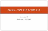 Statics - TAM 210 & TAM 211 - University Of Illinois · Statics - TAM 210 & TAM 211 ... Frames and machines are two common types of structures that have at least one ... Identify