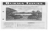 BURMA ISSUES - Burma LibraryV07-8)-red.pdf · newsletter of Burma Issues, ... And now, more than ever, Burma's problems need an Asean solution." ... Total (France) and Unocal ...