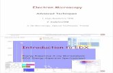 Introduction to EDX - Wikis09-10]_DOWNLOAD/6 edx.pdf · variants of XRF. As a type of spectroscopy, it relies on the investigation of a sample through ... Basics of EDX • a) Generation