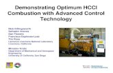 Demonstrating Optimum HCCI Combustion with … Optimum HCCI Combustion with Advanced Control . ... C = Compressor ... Demonstrating Optimum HCCI Combustion with Advanced Control Technology