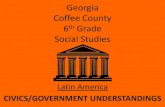 Georgia Coffee County 6th Grade Social Studies - Quia · unitary government? ... In a federal form of government, power is ... Georgia Coffee County 6th Grade Social Studies ...