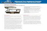 Advanced Test Equipment Rentals - atecorp.com€¦ · Multi-function test set for transformer ... standard tan delta/power factor test, ... insulation diagnostic test set. Specifications
