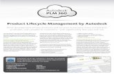Product Lifecycle Management by Autodesk - pmcorp.com Lifecycle Managemen… · Up and running in minutes Cloud-based, next generation product lifecycle management solution Whether