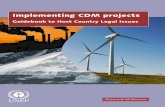 Guidebook to Host Country Legal Issues - CD4CDMcd4cdm.org/Publications/ImplementingCDM_Guidebook... · Guidebook to Host Country Legal Issues ... legal issues relevant to the implementation
