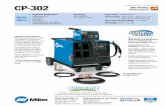 CP-302 Power Source MIG Welding - MillerWelds/media/miller electric/imported mam... · Solid-state weld contactor ... direct connection to wire feeders and accessories. CP-302 MIGRunner™