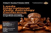 Leeds Theosophical Society Leeds International Vedic ... Astrology.pdf · Leeds International Vedic Astrology Conference From basic concepts to spiritual knowledge Event staged and