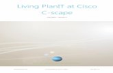 Living PlanIT at Cisco€¦ · Living PlanIT is a technology company focussed on delivering platforms which accelerate and optimize the delivery of Future Cities. ... Living PlanIT