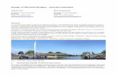 Design of Movable Bridges selected examples - etouches · Design of Movable Bridges -selected examples Adriaan Kok Designer, Project ... In this paper important aspects of the design