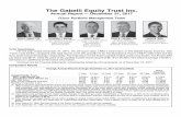 The Gabelli Equity Trust Inc. - GAMCO   The Gabelli Equity Trust Inc