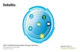 2017 Deloitte Renewable Energy Seminar Deloitte Renewable Energy Seminar Innovating for tomorrow November 13-15, 2017 Introduction to tax-equity structures Megan La Tronica, Manager,