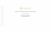 OKLO RESOURCES LIMITED - Home - Australian …€™S LETTER Page 5 Oklo Resources Limited and its Controlled Entities 2014 Annual Report From a market standpoint, there has been a