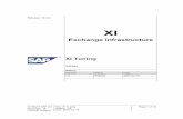 Exchange Infrastructure - SAP · The purpose of this paper is to summarize configuration and tuning aspects for running SAP Exchange Infrastructure ... gine threads are used (see