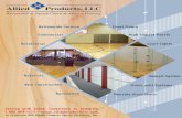 Racquetball & Squash Courts ... - Allied Products, LLC · In California DBA Allied Products Sports Surfacing, Inc. ... racquetball-squash court, ... Stationary or Movable. 3.