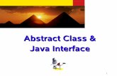 Abstract Class & Java Interface - RichardWhiteheadrichardwhitehead.cmswiki.wikispaces.net/file/view/overview+of... · 2 Agenda What is an Abstract method and an Abstract class? What