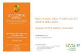 Micro hybrid, HEV, P-HEV and EV market 2012-2025 Impact … market 2012-2025 Impact on the battery business ... • The rechargeable battery market in 2012/2013 ... THE WORLDWIDE BATTERY