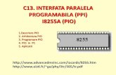 C13. INTERFATA PARALELA PROGRAMABILA (PPI) I8255A …users.utcluj.ro/~elupu/Curs/fileloader.php?fileName=upload/Cursuri/... · INTERFATA PARALELA PROGRAMABILA (PPI) I8255A (PIO) ...