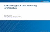 Enhancing your Risk Modeling Architecture - Makers of MATLAB … Modeling.pdf · Enhancing your Risk Modeling Architecture Steve Wilcockson Industry Marketing ... •Insurance & Actuarial