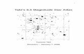 Taki’s 8.5 Magnitude Star Atlas - GeoCities 22h to 23h +37 to +62 16 21h to 22h +37 to +62 17 20h to 21h +37 to +62 18 19h to 20h +37 to +62 19 18h to 19h +37 to +62 20 17h to 18h