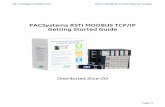 PACSystems RSTi MODBUS TCP/IP Getting Started Guide · GE Intelligent Platforms RSTi MODBUS TCP/IP Starter Guide Page | 1 PACSystems RSTi MODBUS TCP/IP Getting Started Guide Distributed