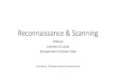 Reconnaissance & Scanning - start [APNIC TRAINING WIKI] · Reconnaissance & Scanning APNIC42 Colombo ... --scanflags : Customize TCP scan flags ... Nmap done: 1 IP address
