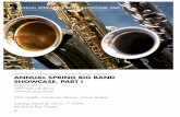 UMD School of Music, Jazz Studies Program presents …theclarice.umd.edu/sites/default/files/program-notes/BigBandAnnual...UMD School of Music, Jazz Studies Program presents ANNUAL
