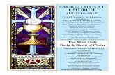 SACRED HEART CHURCHsacredheartmanoa.org/bulletin/Bulletn-20170618.pdf ·  · 2017-06-16SACRED HEART CHURCH JUNE 18, 2017 ... Miraculous Medal Novena: Saturday mornings after the