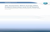 The Australian Wave Energy Atlas Project Overview and ... · Bureau of Meteorology (BoM), ... c. Limited evidence-base and methodology for assessing impacts of wave energy extraction