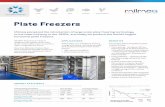 MEAT POULTRY DAIRY SEAFOOD FRESH PRODUCE … · Plate Freezers Milmeq pioneered the introduction of large scale plate freezing technology to the meat industry in the 1990s, and today