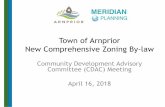 Town of Arnprior New Comprehensive Zoning By-lawarnprior.ca/wp-system/uploads/2018/04/Arnprior-CDAC-meeting-Apr-1… · Town of Arnprior New Comprehensive Zoning By-law Community