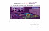 คู มื อการใชงานSTAAD.Pro 2007 - Training Manual · STAAD.Pro 3D Structural Analysis & Design Software คู มือการใช งาน ผศ.ดร.มงคล