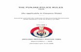 THE PUNJAB POLICE RULES - Sirsasirsa.haryanapolice.gov.in/template/police rules/PPR_Volume_I.pdfThe Punjab Police Rules issued by the Joint Punjab Government of 1934. ... 10.121 (a)