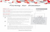 Flirting for Disaster - Red Cross Youthredcrossyouth.org/wp-content/uploads/2013/09/FlirtingforDisaster_Y... · What it is Flirting for Disaster is a social networking event where