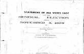 U GENERAL ELECTION - kernvote.comkernvote.com/elections/SOVC/1970/1970, November 3... · n ir 2 general election - kern counly - november 3. 1970 li . -.li l---1-1 1 r 1 v gj gr gw
