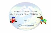 PMBOK vs Agile Abridged - PMI Melbourne Chapter vs Agile Abridged.pdfA Guide to the Project Management Body of Knowledge(PMBOK Guide) is a book which presents a set of standard terminology