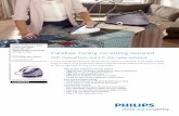 and Up to 5 bar Carefree ironing, no setting required PerfectCare Aqua Pressurised steam generator with OptimalTemp Technology and Up to 5 bar ECO,220g steam boost Carry Lock Auto